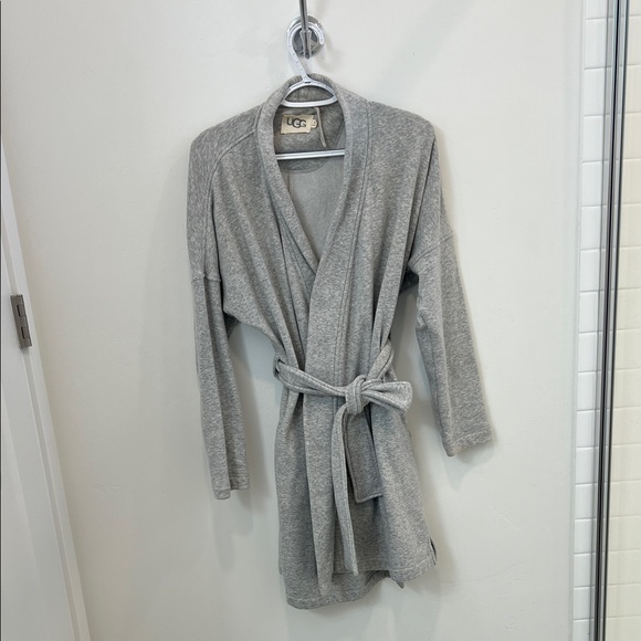 UGG Other - UGG Light Gray Wrap bath robe